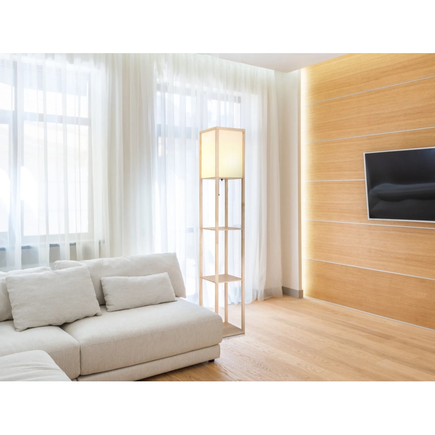 Globo - Επιδαπέδιο φωτιστικό 1xE27/60W/230V μπεζ