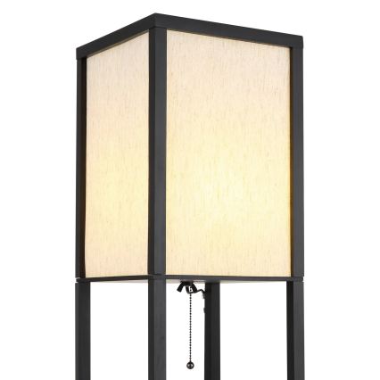 Globo - Επιδαπέδιο φωτιστικό 1xE27/60W/230V μαύρο
