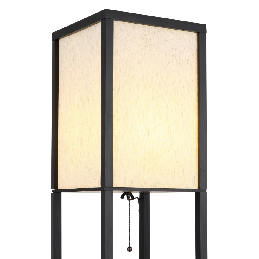 Globo - Επιδαπέδιο φωτιστικό 1xE27/60W/230V μαύρο