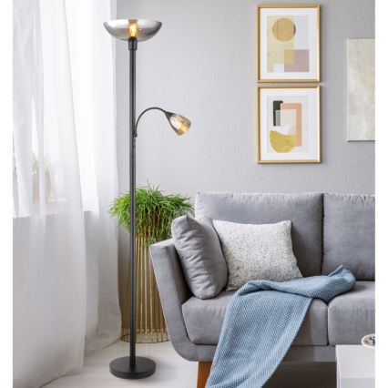 Globo - Επιδαπέδιο φωτιστικό 1xE27/60W/230V + 1xE14/40W