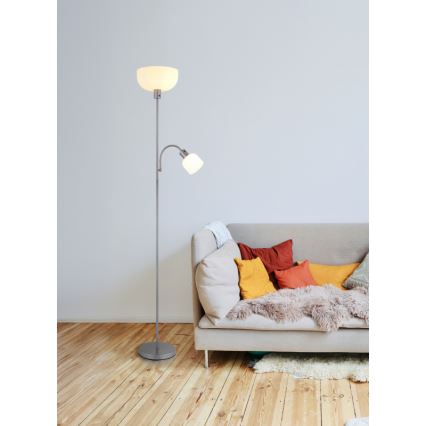 Globo - Επιδαπέδιο φωτιστικό 1xE27/40W/230V + 1xE14/25W
