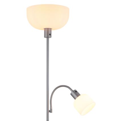 Globo - Επιδαπέδιο φωτιστικό 1xE27/40W/230V + 1xE14/25W
