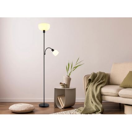 Globo - Επιδαπέδιο φωτιστικό 1xE27/40W/230V + 1xE14/25W