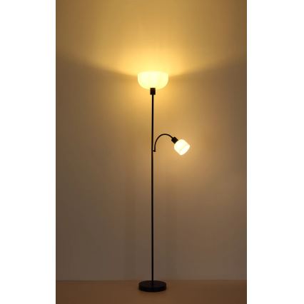 Globo - Επιδαπέδιο φωτιστικό 1xE27/40W/230V + 1xE14/25W