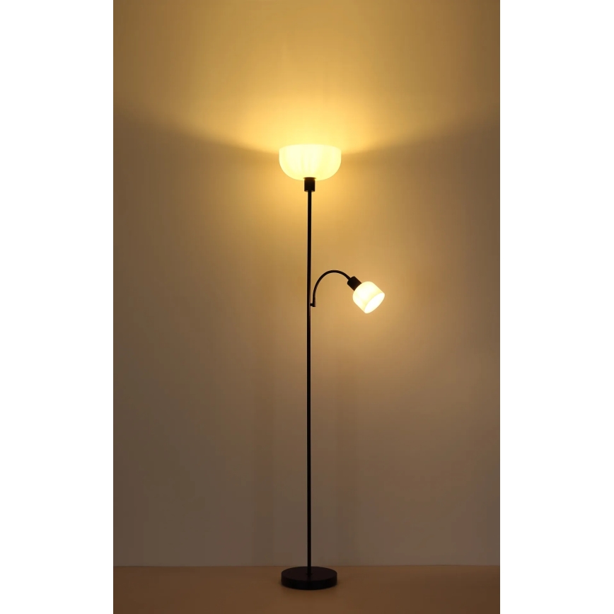 Globo - Επιδαπέδιο φωτιστικό 1xE27/40W/230V + 1xE14/25W