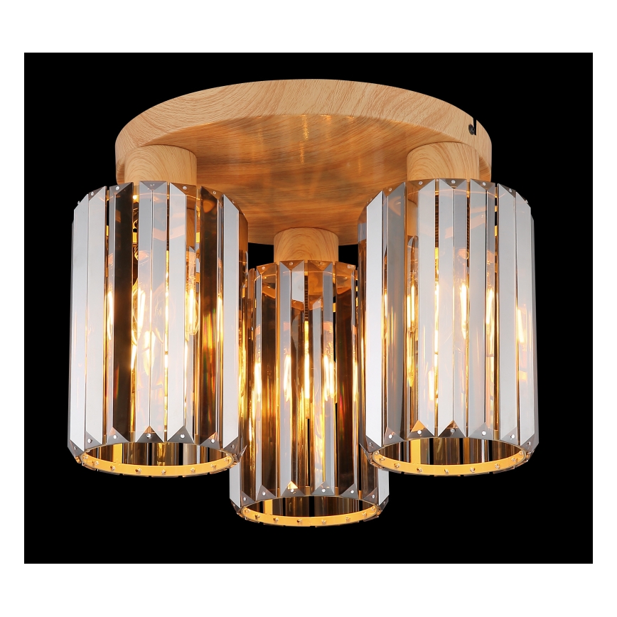Globo - Φωτιστικό οροφής 3xE27/60W/230V διάμετρος 35 cm