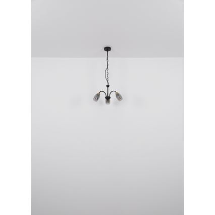 Globo - Πολύφωτο με αλυσίδα 3xE14/25W/230V