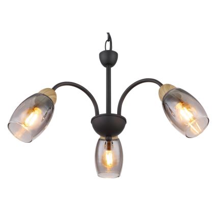 Globo - Πολύφωτο με αλυσίδα 3xE14/25W/230V