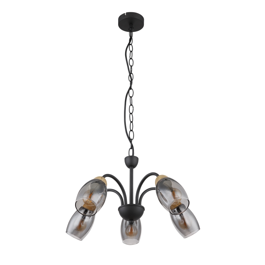 Globo - Πολύφωτο με αλυσίδα 5xE14/25W/230V