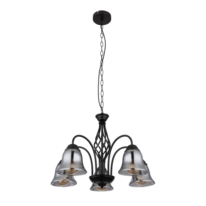 Globo - Πολύφωτο με αλυσίδα 5xE27/60W/230V