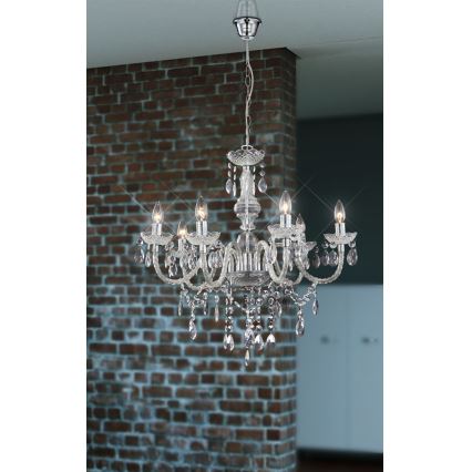 Globo - Κρεμαστό φως οροφής 6xE14/40W/230V