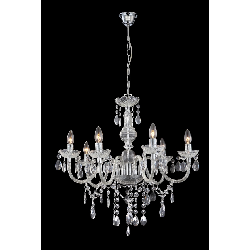 Globo - Κρεμαστό φως οροφής 6xE14/40W/230V