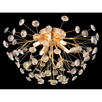 Globo - Φωτιστικό οροφής LED 4xG9/3,5W/230V διάμετρος 45 cm χρυσό