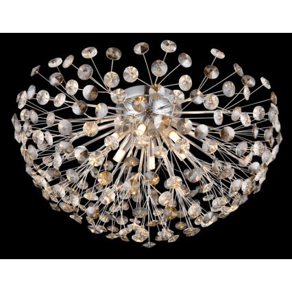 Globo - Φωτιστικό οροφής LED 6xG9/3,5W/230V διάμετρος 60 cm γυαλιστερό χρώμιο