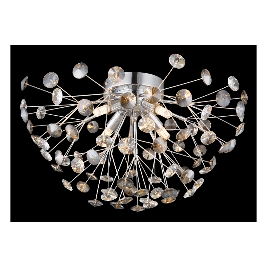 Globo - Φωτιστικό οροφής LED 4xG9/3,5W/230V διάμετρος 45 cm γυαλιστερό χρώμιο