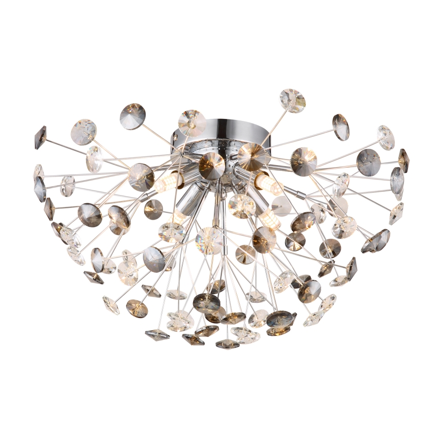 Globo - Φωτιστικό οροφής LED 4xG9/3,5W/230V διάμετρος 45 cm γυαλιστερό χρώμιο
