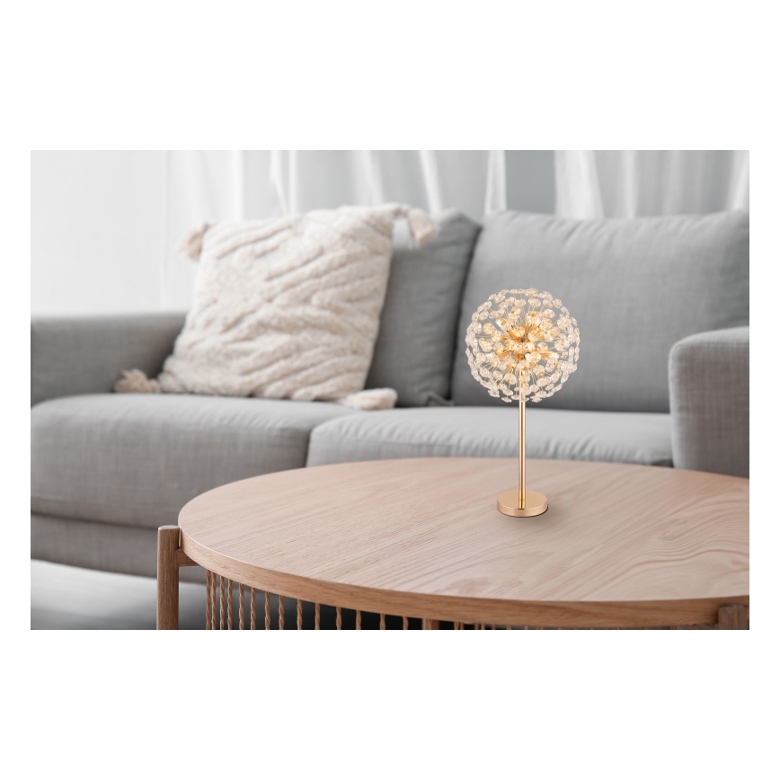 Globo - Επιτραπέζιο φωτιστικό LED 8xG9/3,5W/230V χρυσό