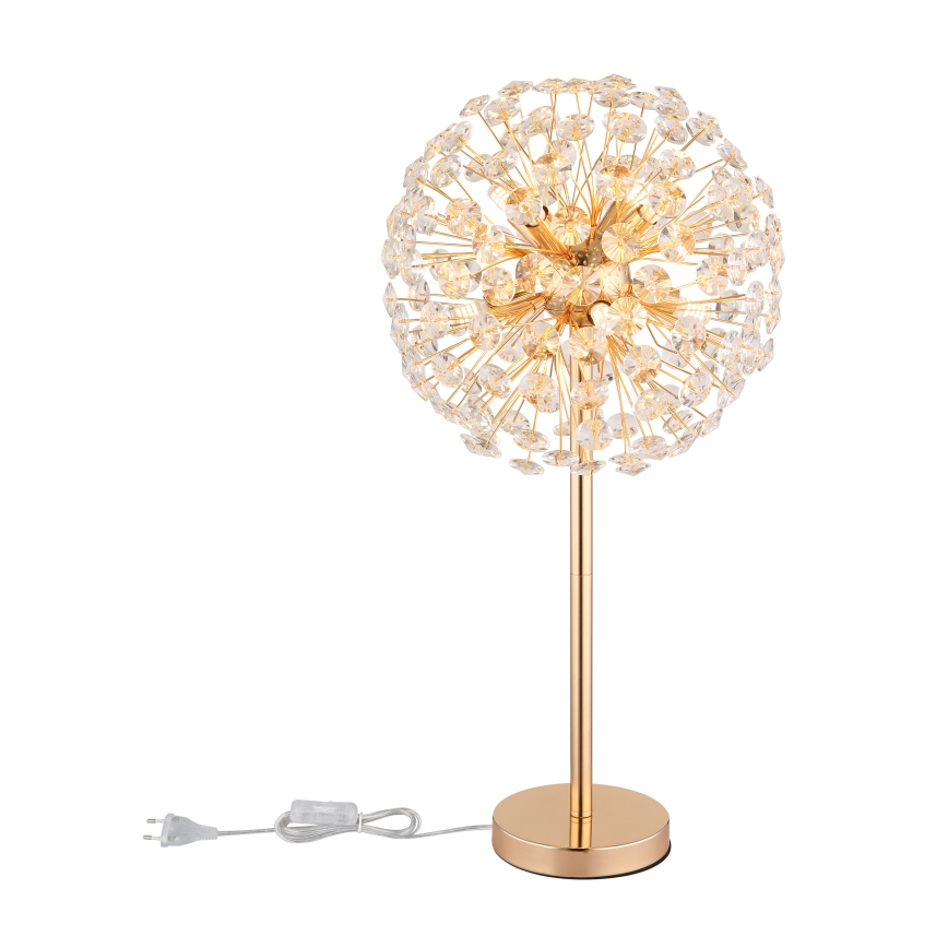 Globo - Επιτραπέζιο φωτιστικό LED 8xG9/3,5W/230V χρυσό