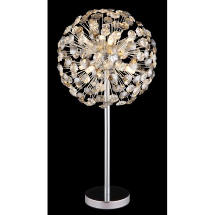 Globo - Επιτραπέζιο φωτιστικό LED 8xG9/3,5W/230V γυαλιστερό χρώμιο