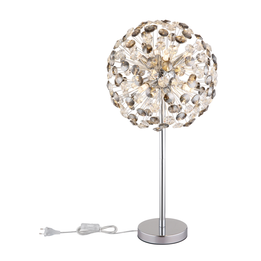 Globo - Επιτραπέζιο φωτιστικό LED 8xG9/3,5W/230V γυαλιστερό χρώμιο