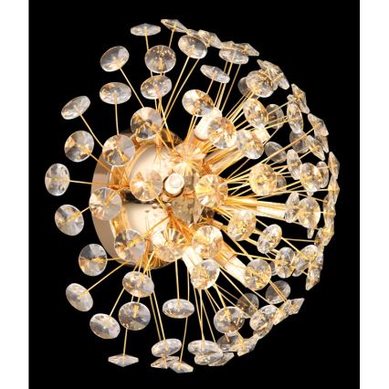 Globo - Επιτοίχιο φωτιστικό LED 6xG9/3,5W/230V χρυσό