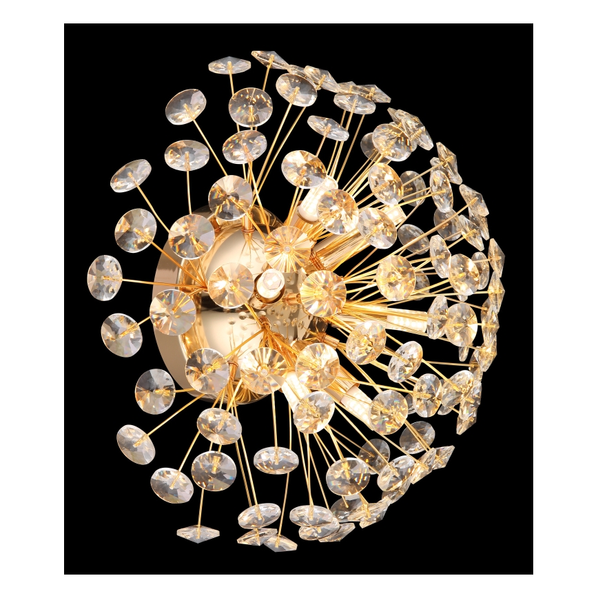 Globo - Επιτοίχιο φωτιστικό LED 6xG9/3,5W/230V χρυσό