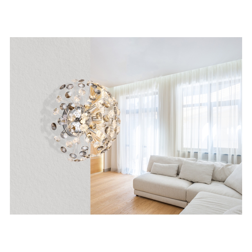 Globo - Φωτιστικό τοίχου LED 6xG9/3,5W/230V γυαλιστερό χρώμιο