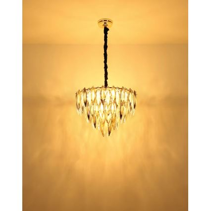 Globo - Κρεμαστός πολυέλαιος με καλώδιο 12xE14/40W/230V