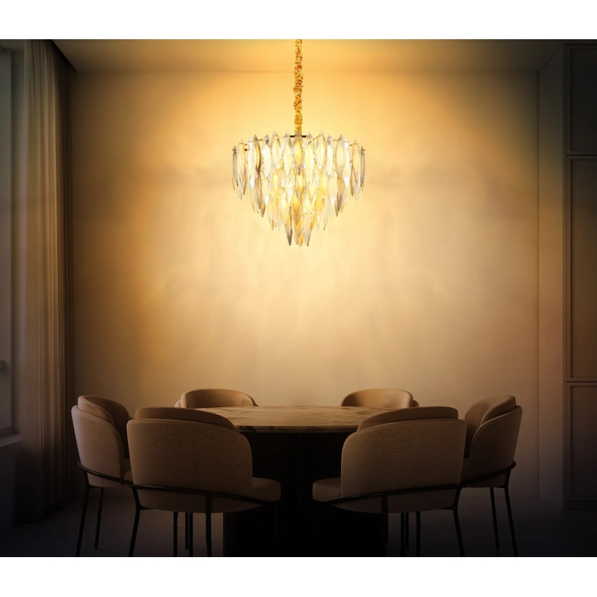Globo - Κρεμαστός πολυέλαιος με καλώδιο 12xE14/40W/230V