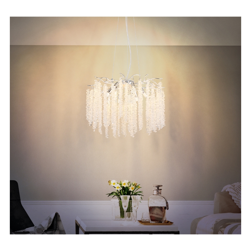 Globo - LED πολυέλαιος σε καλώδιο 6xG9/8W/230V