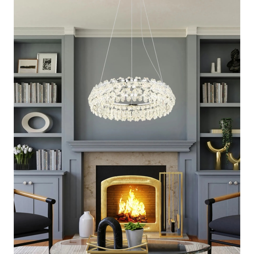 Globo - Κρεμαστό φωτιστικό με καλώδιο LED/50W/230V 4000K