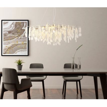 Globo - Κρεμαστό φωτιστικό με καλώδιο 12xE14/40W/230V