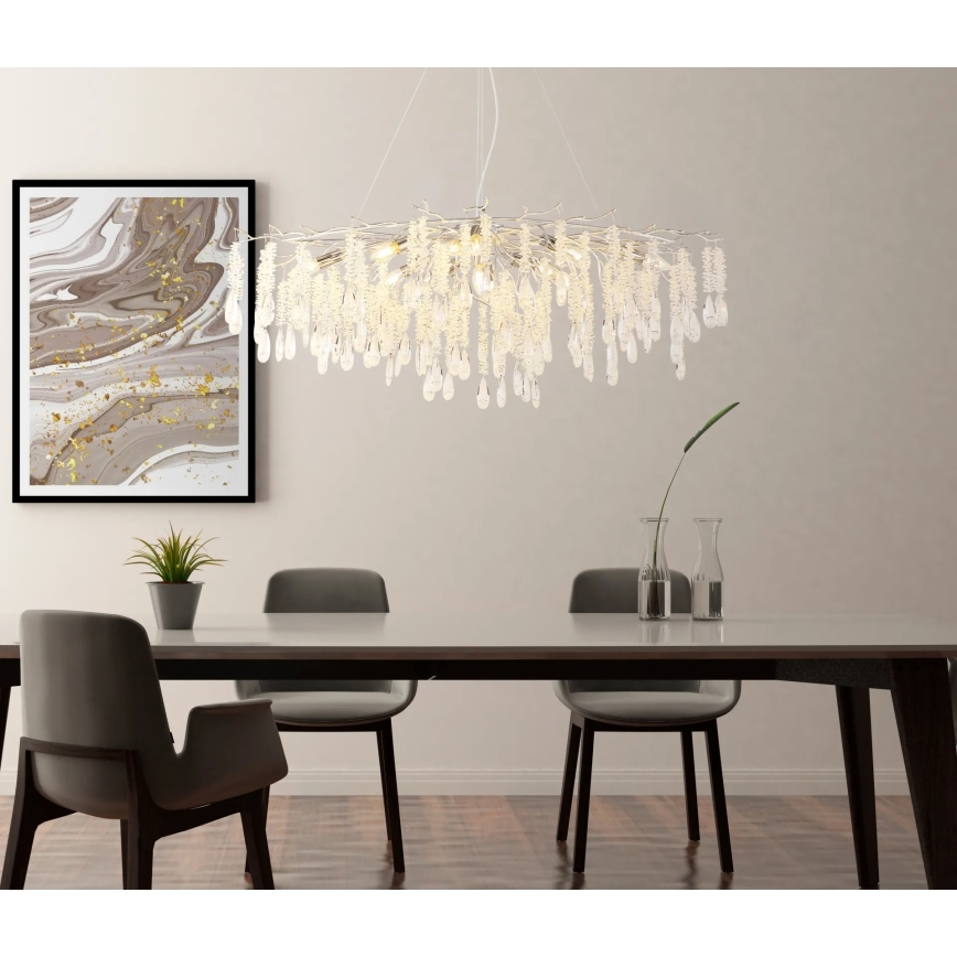 Globo - Κρεμαστό φωτιστικό με καλώδιο 12xE14/40W/230V