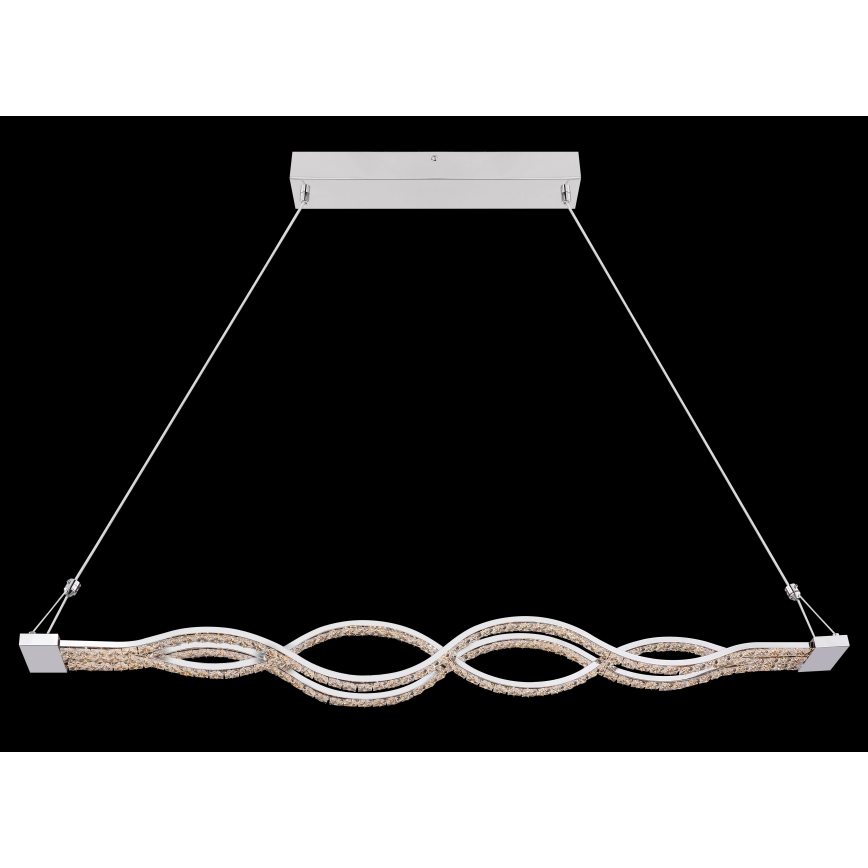 Globo - Ρυθμιζόμενο κρεμαστό φωτιστικό LED με καλώδιο LED/30W/230V + τηλεχειριστήριο