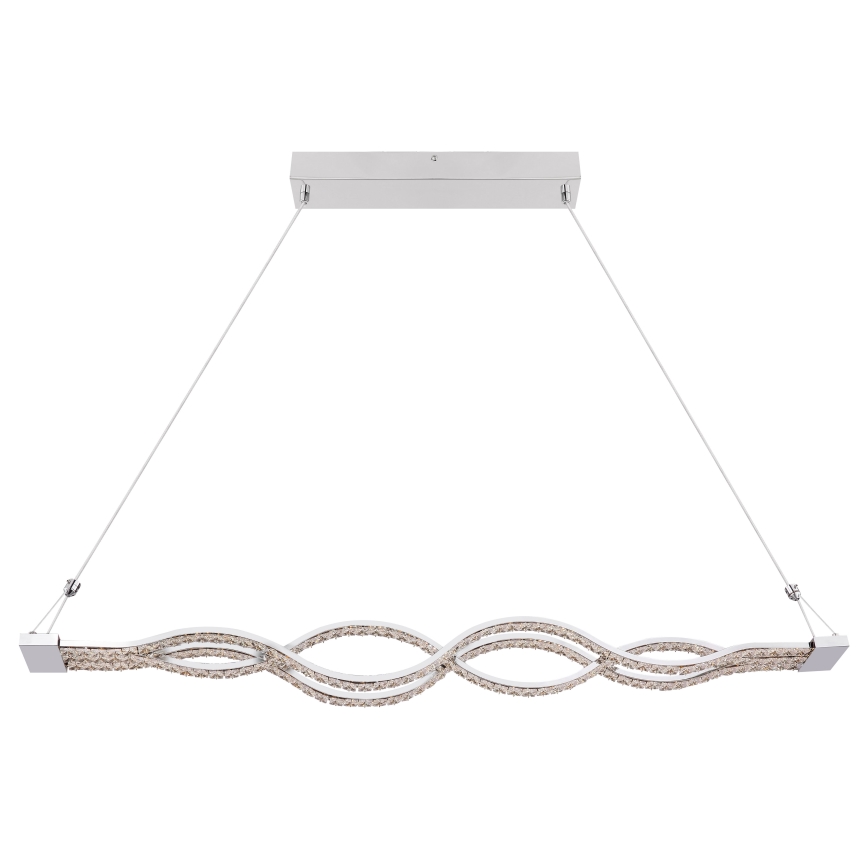 Globo - Ρυθμιζόμενο κρεμαστό φωτιστικό LED με καλώδιο LED/30W/230V + τηλεχειριστήριο