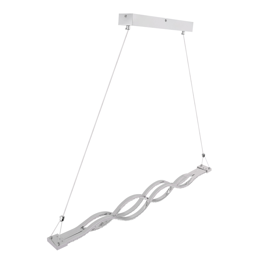 Globo - Πολύφωτο dimmer LED σε σχοινί 1xLED/30W/230V + τηλεχειριστήριο