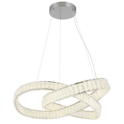Globo - Led Dimmable κρεμαστό φωτιστικό οροφής LED/110W/230V 2700-6000K διάμετρος 78 cm + τηλεχειριστήριο