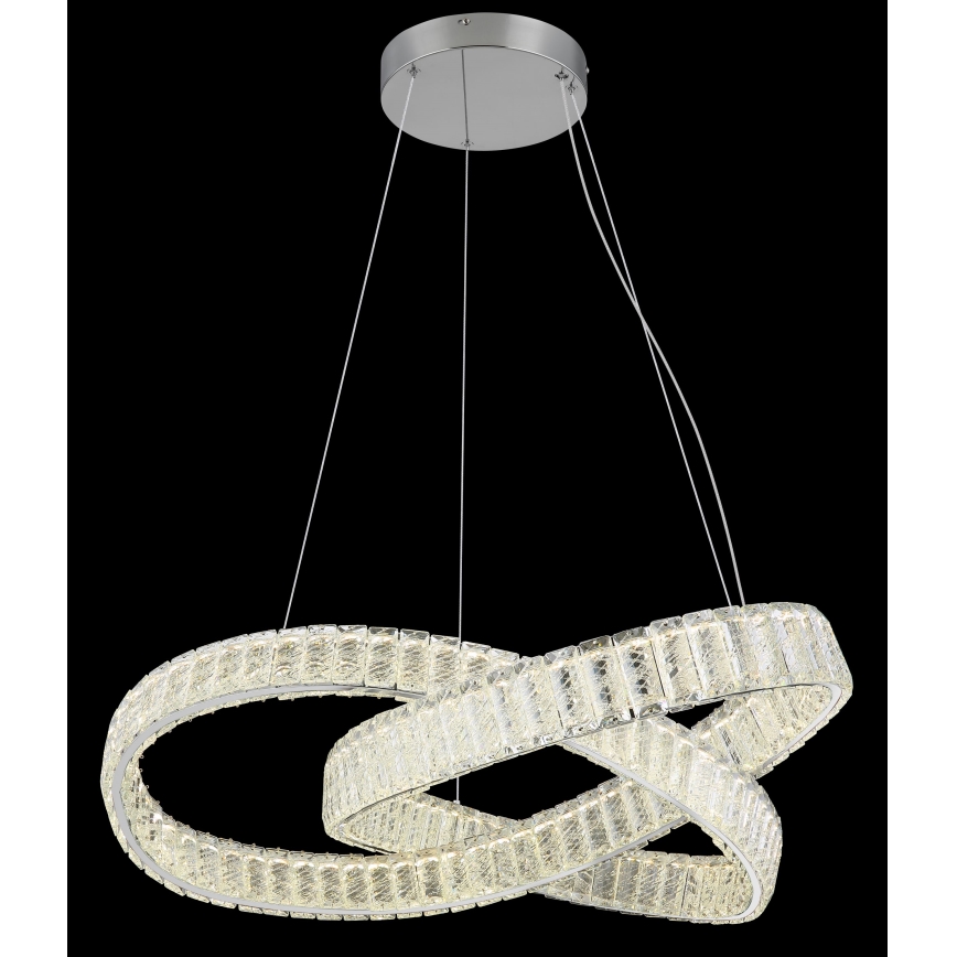 Globo - Ρυθμιζόμενο LED φωτιστικό οροφής με καλώδιο LED/110W/230V 2700-6000K διάμ. 78 εκ. + τηλεχειριστήριο