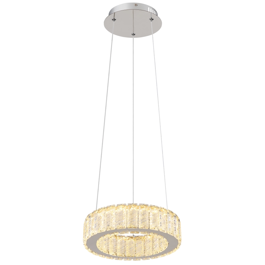 Globo - Led Dimmable κρεμαστό φωτιστικό οροφής LED/30W/230V 2700-6000K διάμετρος 30 cm + τηλεχειριστήριο
