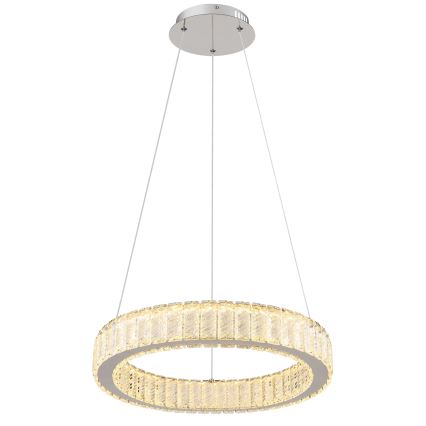 Globo - Led Dimmable κρεμαστό φωτιστικό οροφής LED/50W/230V 2700-6000K διάμετρος 50 cm + τηλεχειριστήριο