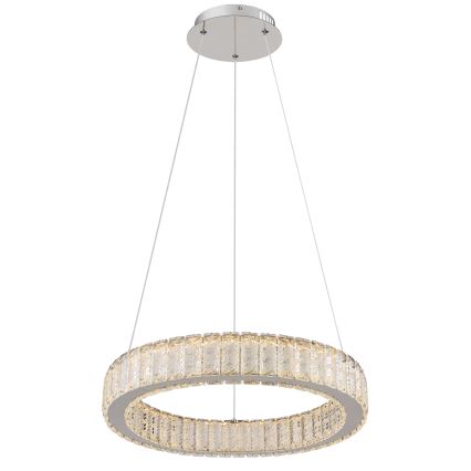 Globo - Led Dimmable κρεμαστό φωτιστικό οροφής LED/50W/230V 2700-6000K διάμετρος 50 cm + τηλεχειριστήριο