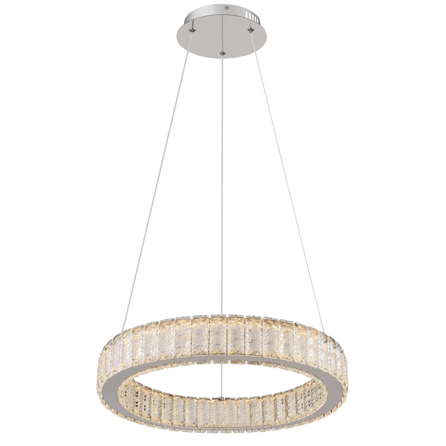 Globo - Led Dimmable κρεμαστό φωτιστικό οροφής LED/50W/230V 2700-6000K διάμετρος 50 cm + τηλεχειριστήριο