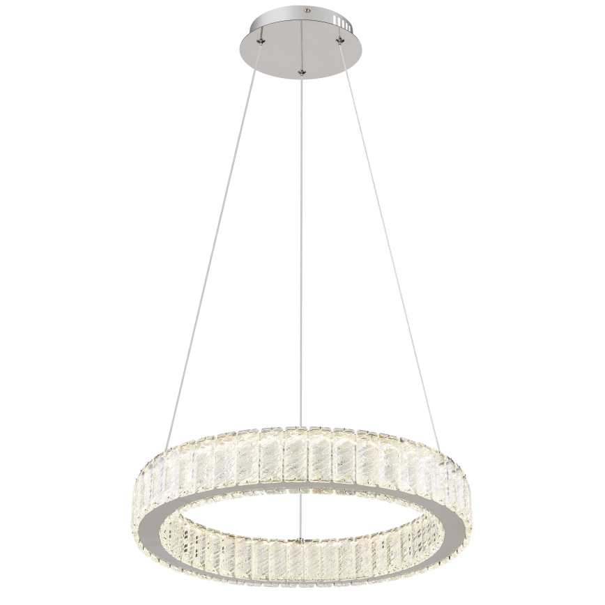 Globo - Led Dimmable κρεμαστό φωτιστικό οροφής LED/50W/230V 2700-6000K διάμετρος 50 cm + τηλεχειριστήριο