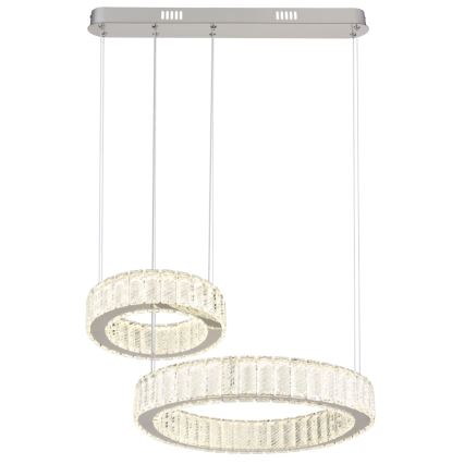 Globo - Led Dimmable κρεμαστό φωτιστικό οροφής LED/80W/230V 2700-6000K + τηλεχειριστήριο