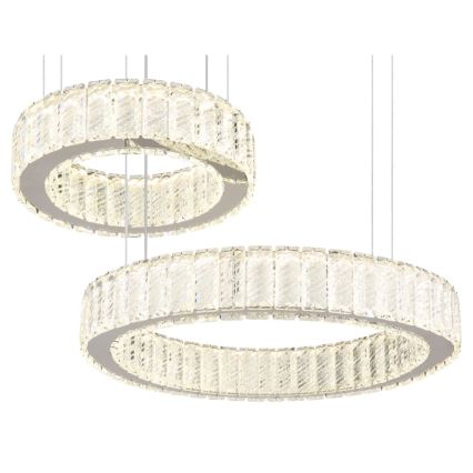 Globo - Led Dimmable κρεμαστό φωτιστικό οροφής LED/80W/230V 2700-6000K + τηλεχειριστήριο