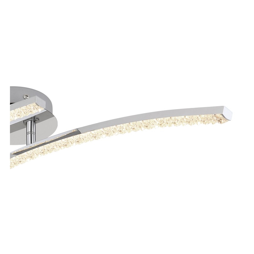 Globo - LED Πλαφονιέρα οροφής μπάνιου 2xLED/6W/230V IP44