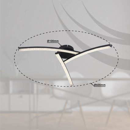 Globo - LED Επιφανειακό φωτιστικό οροφής LED/18W/230V 2700/4000/6000K