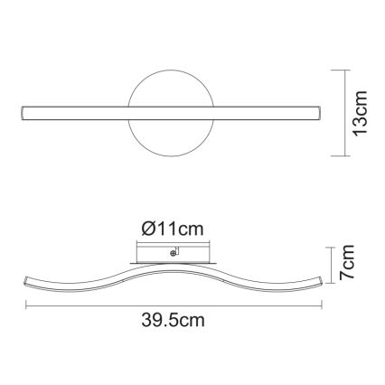 Globo - Φωτιστικό οροφής LED LED/6W/230V