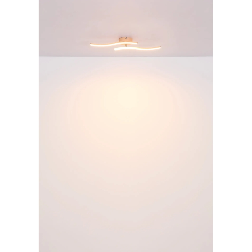 Globo - LED Πλαφονιέρα οροφής LED/12W/230V 3000K πορτοκαλί