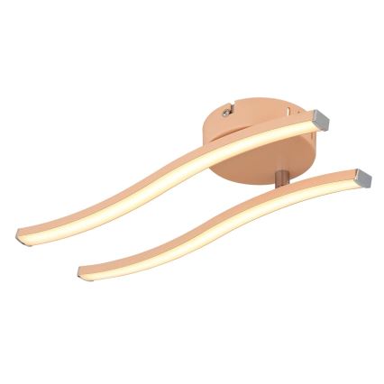 Globo - LED Πλαφονιέρα οροφής LED/12W/230V 3000K πορτοκαλί